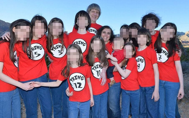 The Turpin family (David Turpin via Facebook)